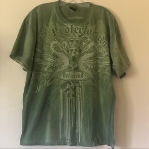 ***Tension Disorder Graphic Tie Dye Short Sleeve Tee